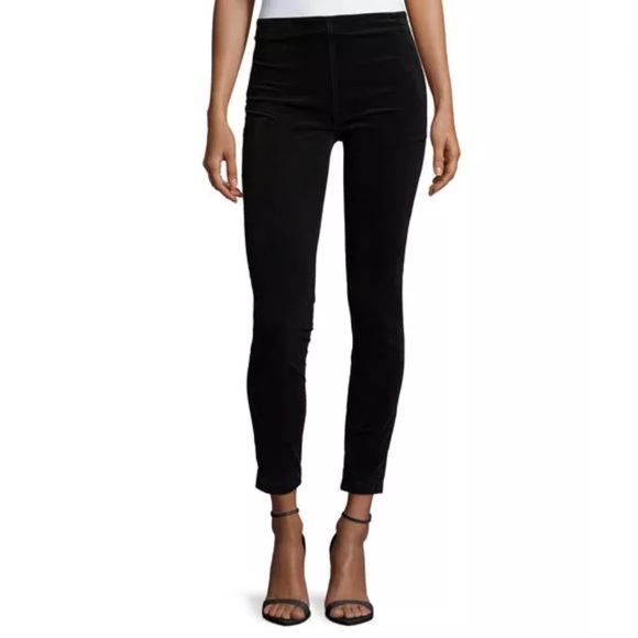 Tory Burch Pants - Tory Burch Billet Corduroy Velvet Legging Black 24